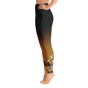 Swarming Honeybee Yoga Leggings - 57 Peaks